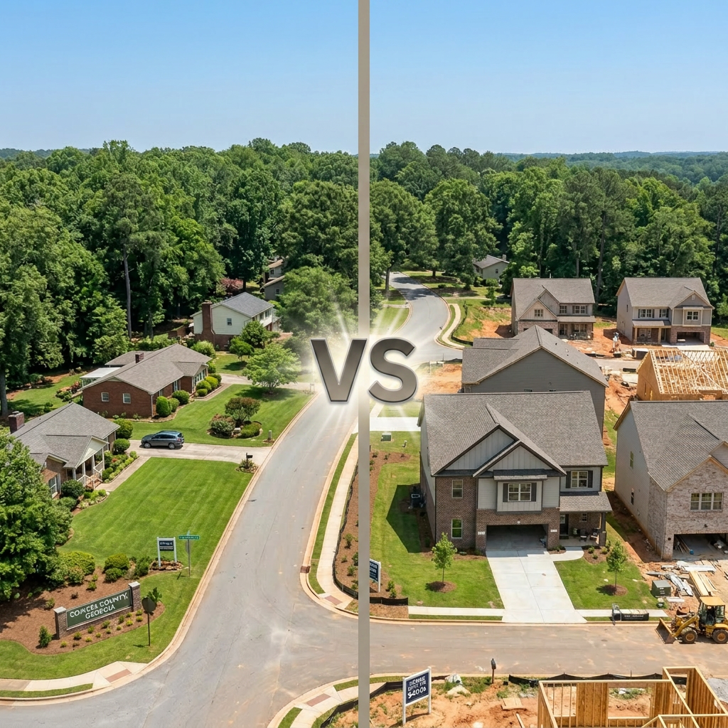 New Construction vs. Resale: What to Choose in Coweta County
