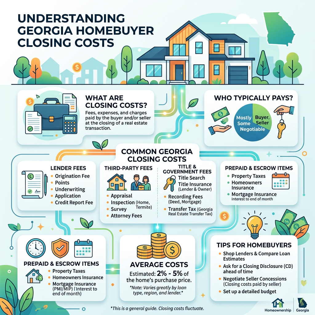 Understanding Closing Costs for Homebuyers in Georgia