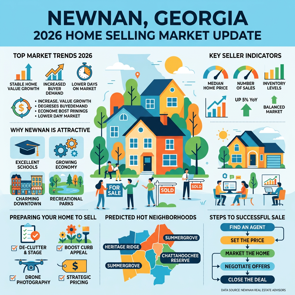 Newnan Housing Market Update: Is Now the Time to Sell?