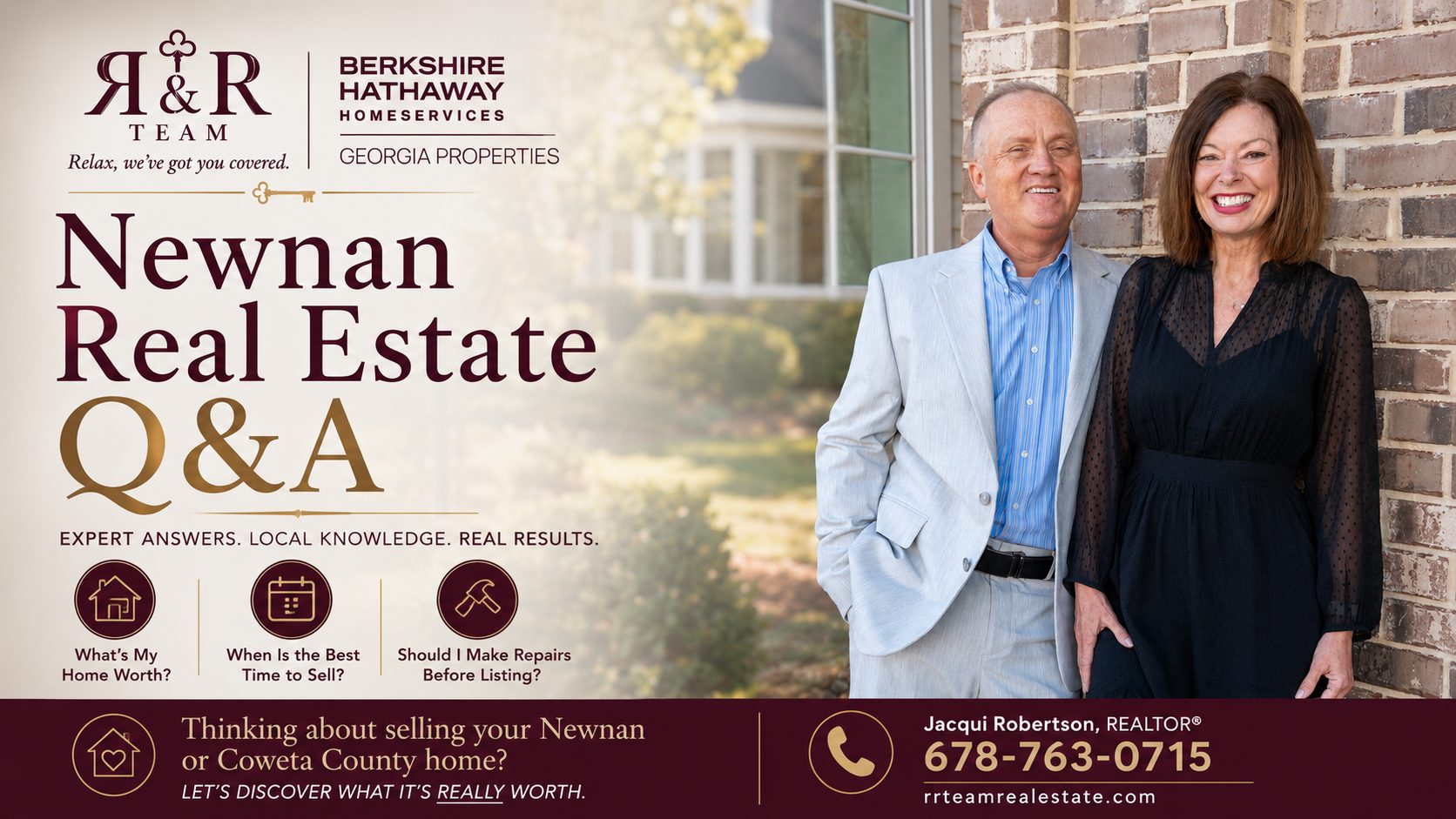 Frequently asked questions about selling a home in Newnan, Georgia